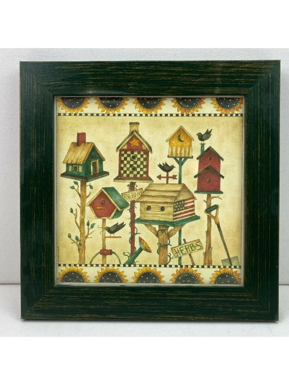 Debbie Mumm Birdhouse Wall Art 11